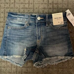 Abercrombie Kids Blue Denim Short - girls size 7/8